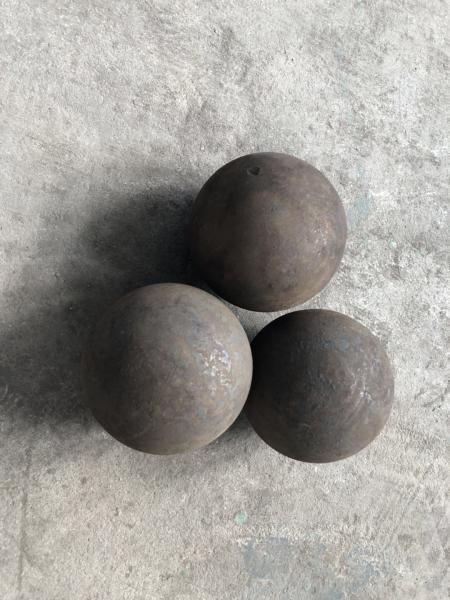 50 - 60HRC Sag Mill Forged Grinding Steel Ball 3 Inch 12J/CM2 min