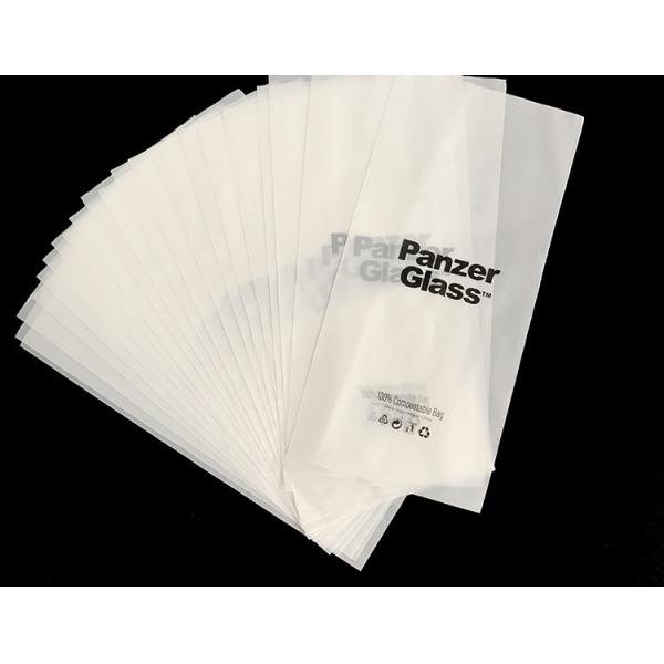 PLA PBAT Biodegradable Flat Bag Compostable Electronic Products Plastic Flat Bag