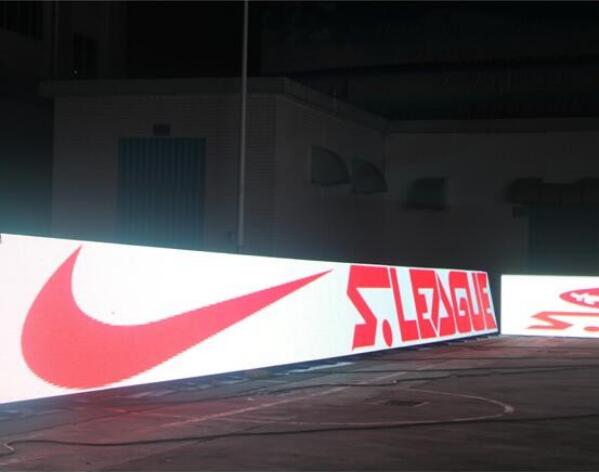 High Definition P10  Football Ground Advertising Boards With Greatwall Power Supply
