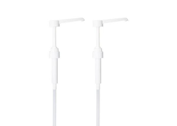White 28-410 Closure Syrup Pump Dispenser MD Head 5cc 8cc 10cc