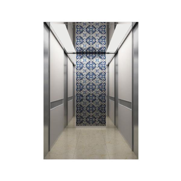 Лифт 8 пассажира волосяного покрова SS высокоскоростной к подъему пассажира 15 человек VVVF гидравлическому