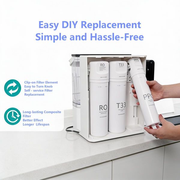 Desktop RO Water Dispenser True 100°C Boiling with 4 Temperature Control