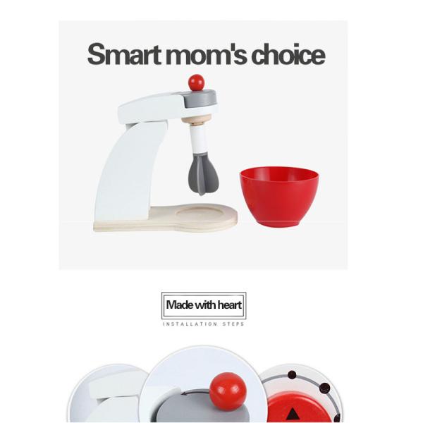 Simulation Coffee Machine Wooden Miniature Kitchen Set For Baby Early Learning