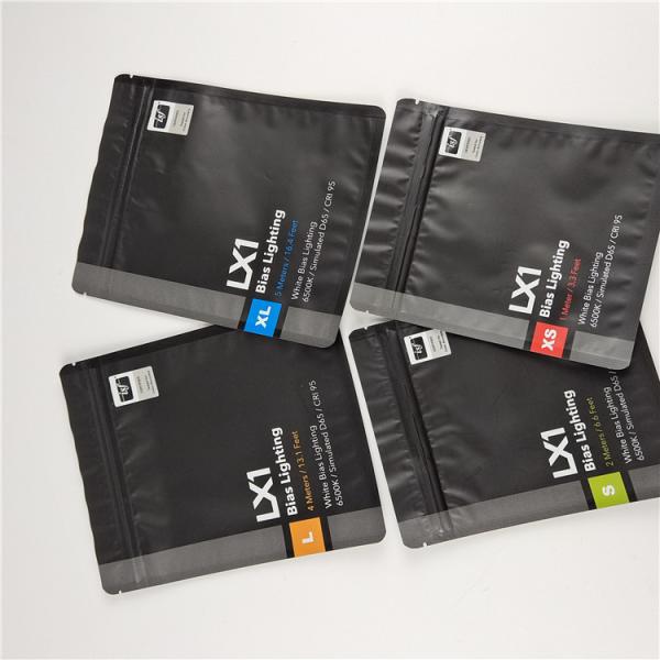 Top Quality Custom Logo Printed Three Side Seal Bags for Teeth Care Packaging with Eco-Friendly and Safe Material