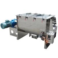 Double machine horizontale de mélangeur du mélangeur 1000L de ruban de l'acier inoxydable 11KW