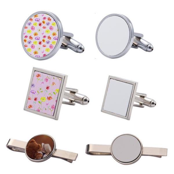 Custom Sublimation Metal Bow Tie Clip Blanks