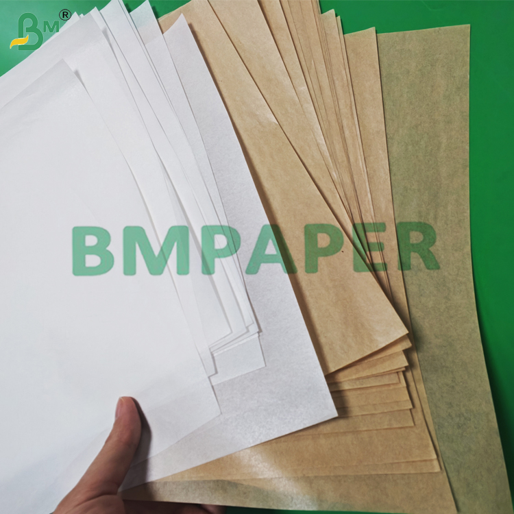 Double Side 40g Greaseproof Silicone Coated Paper for Cookies Baking 40 x 60cm