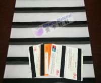 0.10mm Hico / Loco Superposición de banda magnética para tarjetas de banda magnética recicladas
