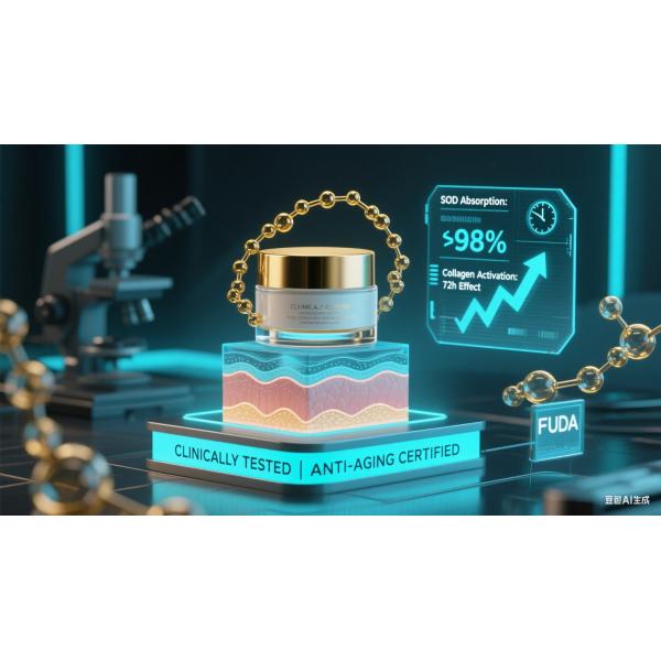 Deep sea fish collagen cream - clinically certified SOD anti-aging cream