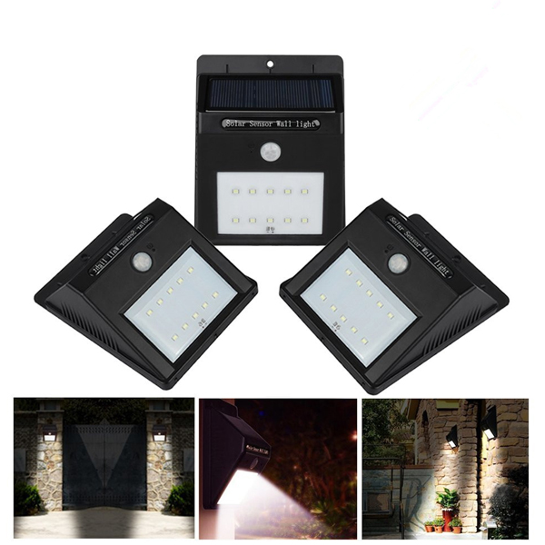 Home solar street light 6 human body induction led solar energy wall lamp Garden lights