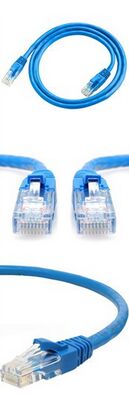 Yellow Short Flat Shielded Cat5e Patch Cables Cat 5e Patch Cord