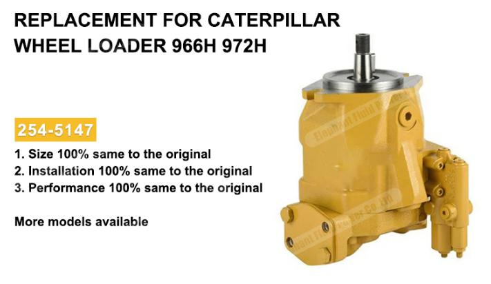 230-4176 Hydraulic Steering Pump for Wheel Bulldozer 988H 966H 972G II - Premium Quality Replacement