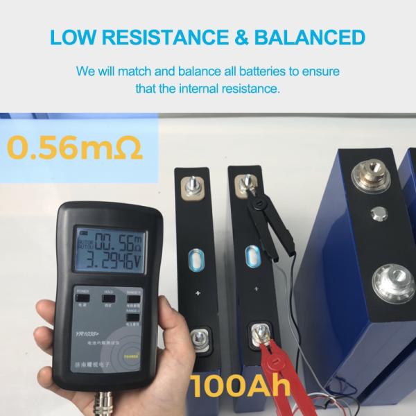 Клетка батареи ранга a батареи CATL 3.2V 100Ah Lifepo4 призменная