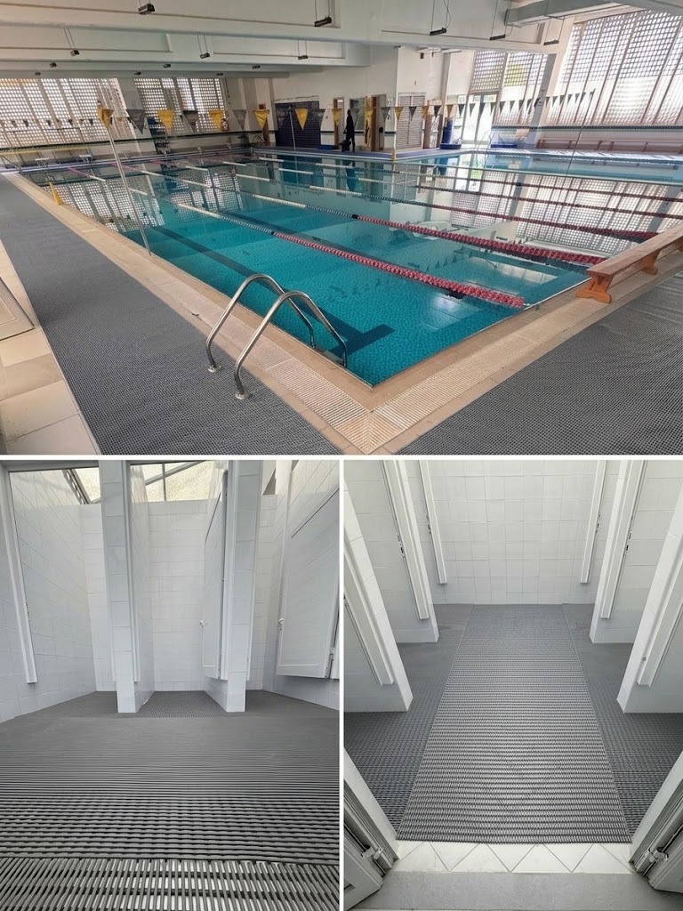 12mm Thickness Waterproof PVC Floor Mat with Anti Slip Surface for Commercial Use