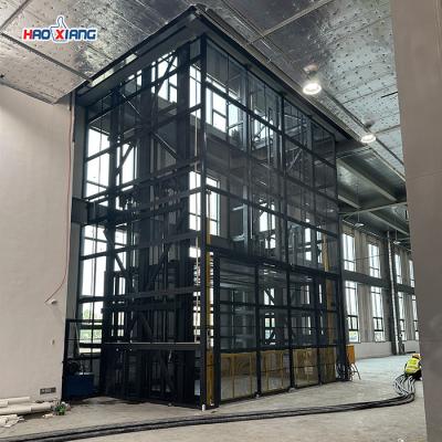 10 tonnes 10 mètres de haut 2 couches Ascenseur hydraulique de chargement pour le garage