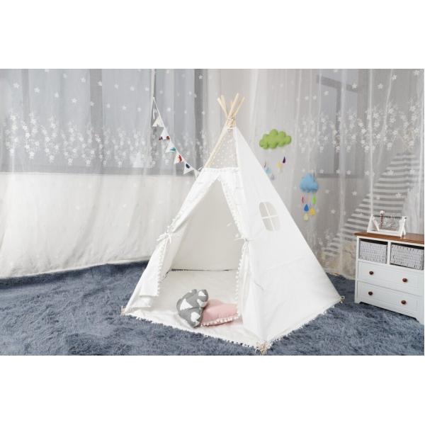 Geertop 3.8kg Cotton Canvas Kids Pop Up Play Tent
