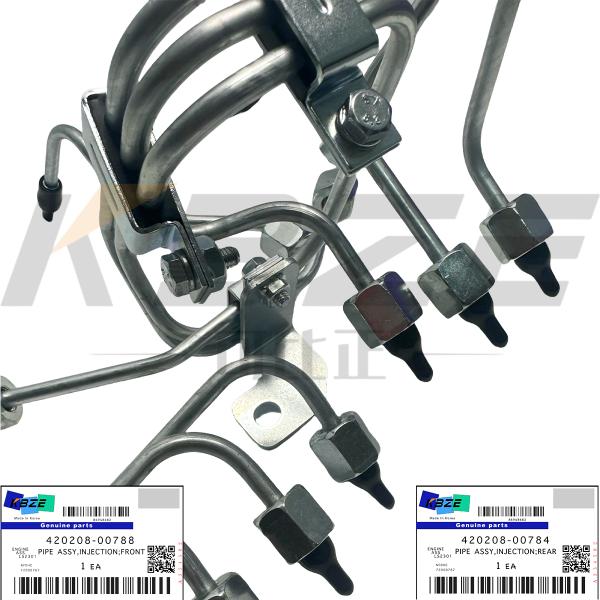 KBZE 420208-00784 420208-00788 DOOSAN DX12TIS ENGINE FUEL LINES FOR DX360-7 DX450 DL420 DX500