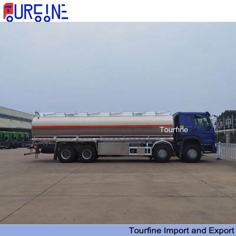 35000L HOWO 8x4 Diesel Fuel Tanker Truck Oil Bowser Truck for Africa Fuel Transport
