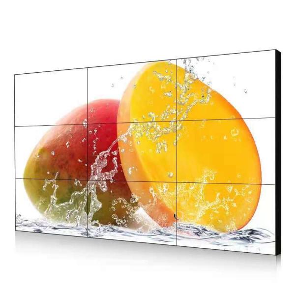65in LCD Video Wall Shopping Mall Ultra Thin Bezel 0.88mm Ad Seamless Monitor Wall
