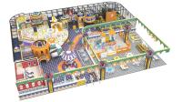 Équipement de terrain de jeux en intérieur de 400 places Parc d'aventures multifonctionnel
