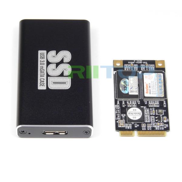 mSATA SSD to USB 3.0 External Drive Case Enclosure for 50x30mm mSATA SSD