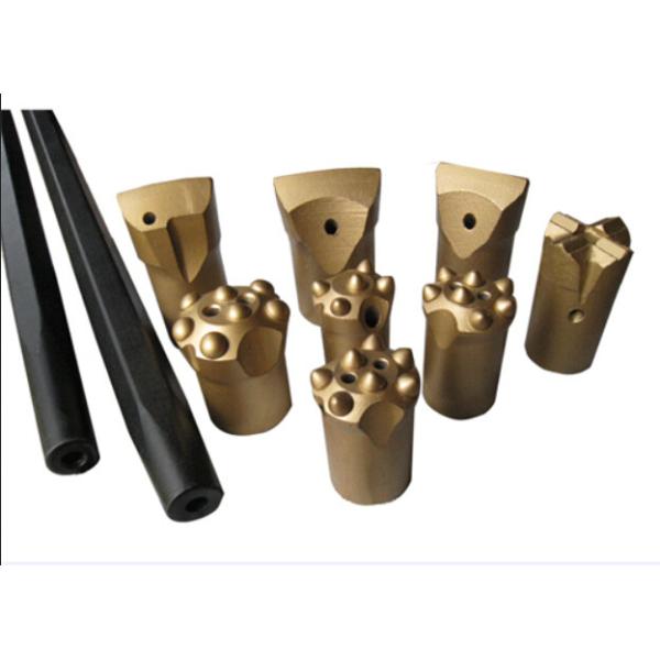 Tungsten Carbide Welding Tapered Chisel Drill Bit Taper 6 7 11 12 Degree