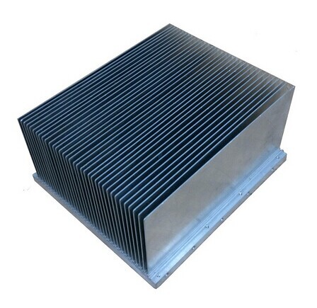 Clear anodized  Aluminum Extrusion Heatsink For Aluminum Radiator