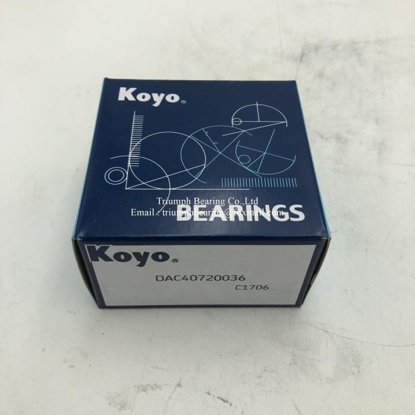 KOYO  Wheel  Bearings  DAC40720036