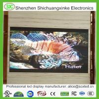 Pantalla inconsútil a todo color interior de alta resolución fina estupenda de la reproducción de vídeo TV de P6 SMD LED