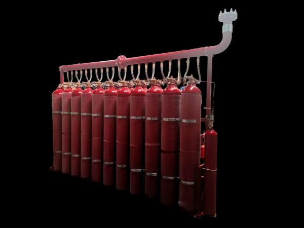 Nitrogen Automatic Fire Extinguishing System IG541 Fire Extinguishing System