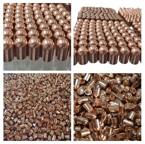 Приспособленные латунные изготовленные на заказ сваривая электроды крышки ручка 16 Mm