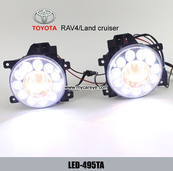 TOYOTA RAV4 Land cruiser DRL LED Daytime driving Lights car light supplier