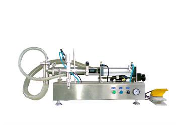 Liquid Metering Jam Filling Machine Semi Automatic Type With Automated Packaging