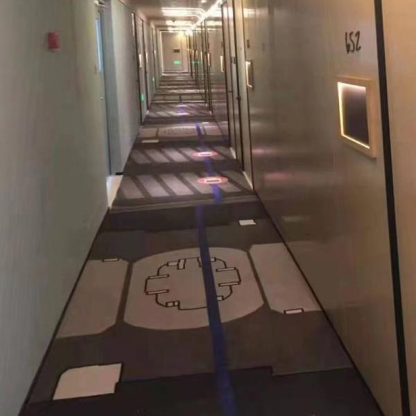 Commercial Flooring Fire Proof Wilton Carpet with Modern Style Solution Provider