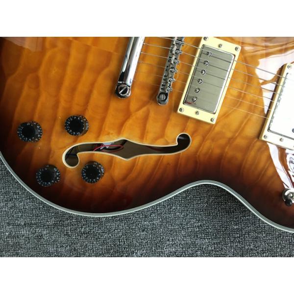 2018 New ES-339 Small Jazz Electric Guitar es 339 semi yollow body In Sunburst ES339