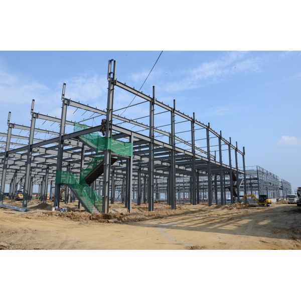 Prefabricated Multi Story Steel Structure Residential Building Q355B Material