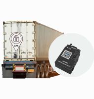 Longue serrure de porte de conteneur d'heures de travail de serrure électronique rechargeable avec l'alerte de bourreur