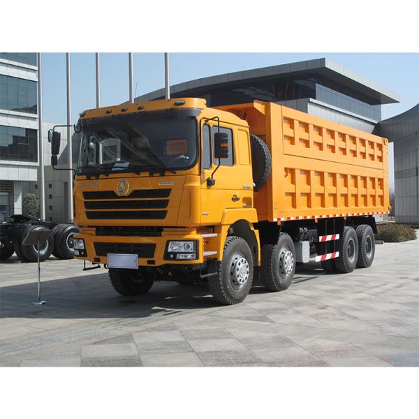 USED SHACMAN 6*4/8*4 Dump Truck Semi Trailer Engineered For Efficient Transport Of Bulk Materials And Waste  In Africa