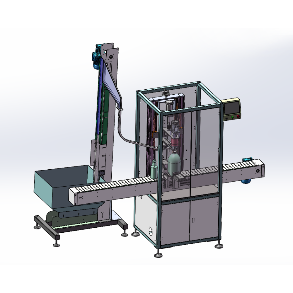 Linear Plastic Glass Metal Automatic Capping Machine For Perfume Bottle High Speed 45BPM