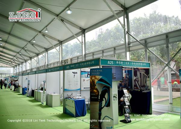 Self - Cleaning 15x40m Movable Garden Party Marquee / Outdoor Event Canopy