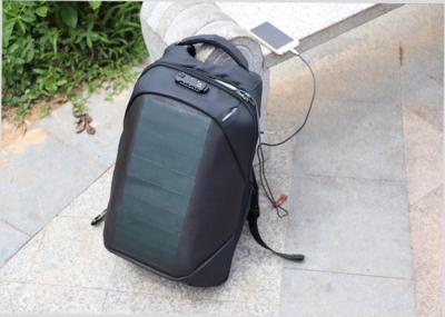 Multi Function Solar Powered Backpack , Anti Theft Solar Backpack For Laptop