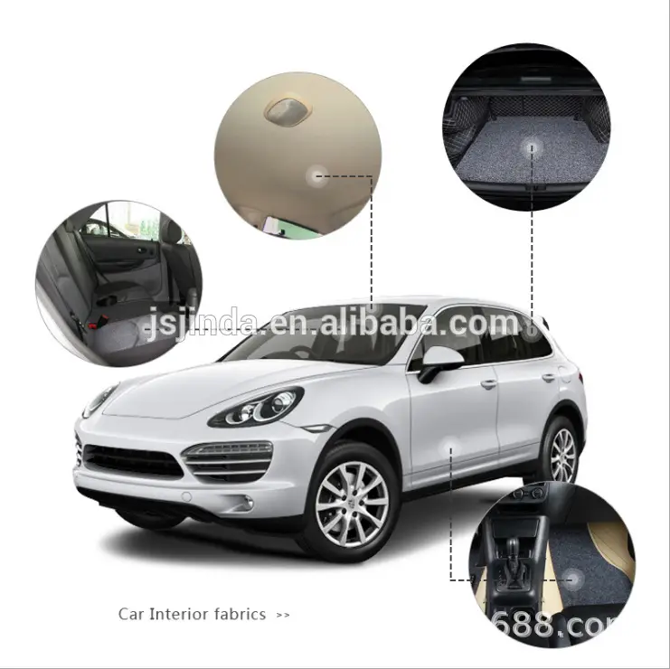 ткань волокна вискозы иглы полиэстера 300kg/H пробивая обтирает производственную линию