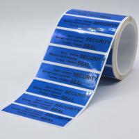 95um 2mil Pegatina de prueba de temperatura de transferencia azul brillante