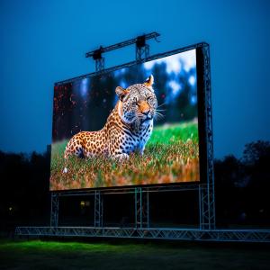 Display de aluguer de parede de vídeo LED exterior P3 / P3.91 com alta