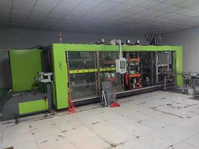 Full Automatic Plastic Three Stations Blister Thermoforming Machine For Egg Tray