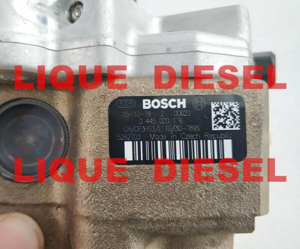 BOSCH Pump 0445020176 0 445 020 176 Cummins Fuel Pump 5262703 5252703 5 262 703 CR/CP3HS3/L110/30-789S