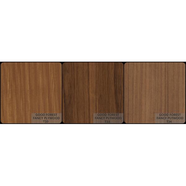 Шкафы OEM представляют облицовку Teak переклейки доски переклейки естественную