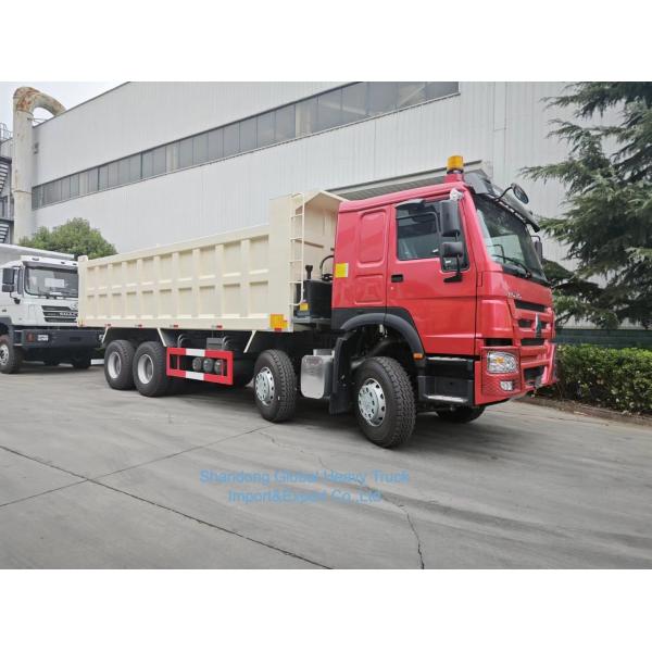 HOWO 7 8X4 371HP Tipper Refurbished Sinotruk HOWO Dump Truck 371HP 12 Tires
