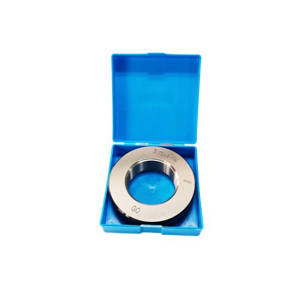 Metric TR75x4mm Trapezoidal GO Thread Ring Gauge 8c for Test External Threads Manufactured