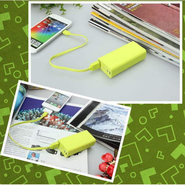 Банк 5200mah силы батареи длинной жизни внешний с светом водить для мобильного телефона